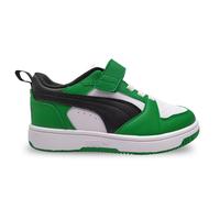 Puma Rebound V6 Jr - sneakers - ragazzo 11 UK Green/White junior