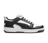 PUMA Rebound V6 Low, Sneaker Unisex-Adulto, White Black White, 43 EU