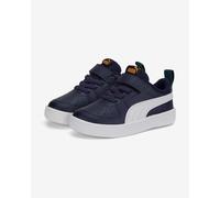 Scarpe Puma Rickie con velcro blu marino bianco neonati - 25