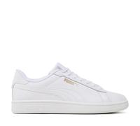 SCARPE PUMA SMASH 3.0 L 390987 01 BIANCO WHITE PELLE sneakers uomo