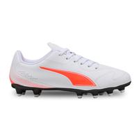 PUMA Scarpe da calcio Vitoria II FG/AG Bianco / Rosso luminoso 42 EU