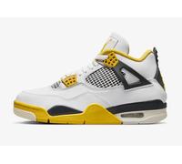 Jordan AIR JORDAN 4 RETRO "Vivid Sulfur" men High-& Midtop white in taglia:37,5