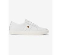 Ralph Lauren Sneaker Janson II Action Leather pelle rivestita Bianco Donna 36