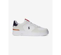 Scarpe Ralph Lauren da Uomo, Modello Sneakers 809891794001, Realizzate in Pelle. Bianco