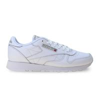 Reebok Classic Leather, Scarpe da ginnastica Unisex - Adulto, FTWWHT/FTWWHT/PUGRY3, 42 EU