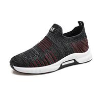 Scarpe rialzate da uomo 10 cm/8 cm/6 cm Height Increase Shoes con suole interne nascoste Scarpe con tacco invisibili, guadagnano 10 cm leggere antiscivolo scarpe da ginnastica, Nero Tacco 8 cm, 40 EU