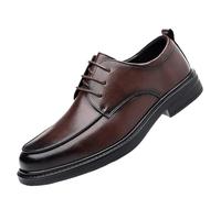 Scarpe Rialzate da Uomo con Rialzo Invisibile da 6 cm in Oxford Classiche Scarpa Formali Stringate Eleganti Ortopediche Comfort da Uomo