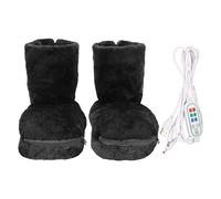 Scarpe Riscaldate Elettriche, Allevia Il Disagio E Mantieni Calde Le Scarpe Riscaldate, Scarpe Riscaldate Invernali USB Lavabili(nero)