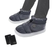 Scarpe Riscaldate,Stivali Riscaldati,Pantofole traspiranti a calore elettrico | Scarpe riscaldanti per uomo, scarpe scaldapiedi elettriche, per uomo unisex interno e