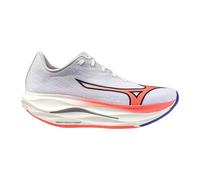 Scarpe running donna Mizuno Wave Rebellion Flash 3 White/Striking Coral/Iris Bloo UK 7