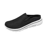 Scarpe Running Donna, Scarpe Senza Lacci Donna Sneakers Estive Ortopediche Casual Comode Air Cuscino Sportive Mesh Passeggio Traspiranti Slip on Corsa Fitness Tennis Basculanti Basse Barca Alluce Val