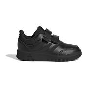 adidas Tensaur Hook And Loop Shoes, Sneaker Unisex - Bimbi 0-24, Core Black Grey Six, 25 1/2 EU