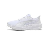 PUMA Dasher Lite PUMA - Stivale basso unisex, da adulto, colore: bianco-grigio piuma, PUMA Bianco-Grigio Piuma, 38 EU
