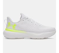 Scarpe running Under Armour Infinite da donna Bianco / Distant Grigio / High Vis Giallo 42.5