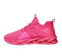Scarpe Running Uomo Ginnastica Sneaker Donna Leggere Traspirante Outdoor Sportive Calzature da Corsa Pallavolo Tennis Nero Verde Bianco Rosa Giallo Grau Orange Viola Rosso Marrone G133 Pink 41