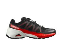 Scarpe running uomo Salomon Speedcross Peak Black/Asphalt/Fiery Red UK 8,5