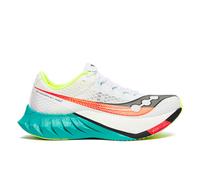 Scarpe running uomo Saucony Endorphin Pro 4 White/Mutant UK 8,5