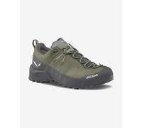 Salewa Wildfire Leather 2 GTX M - scarpe da trekking - uomo 9,5 UK Light Green/Black man Eva,Pomoca,Gore-Tex Extended Comfort,Salewa Committed,Pfc-Free