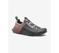 Salewa Wildfire NXT W - scarpe da avvicinamento - donna 5,5 UK Grey/Red woman Pfc-Free,Eva,Vibram,Salewa Committed