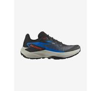 Salomon - Scarpe da trail - Genesis M Black / French Blue / Cherry Tomato per Uomo - Taglia 8,5 UK - Nero