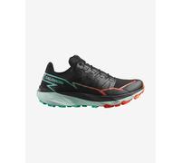 Salomon - Scarpe da trail - Thundercross Black/Cherry Tomato/Electric Green per Uomo - Taglia 7 UK - Nero