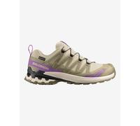 Scarpe Salomon XA PRO 3D v9 GORE-TEX beige verde kaki viola donna - 39(1/3)
