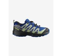 Scarpe Salomon XA Pro V8 Waterproof blu cobalto verde bambini - 32