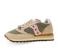Saucony Originals Jazz Triple for Woman, Color Green Pink Size 37.5 EU 58 - Green Pink 37.5