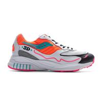 Scarpe Saucony Uomo 3D Grid Hurricane Bianco/Arancio Mis 44 S70646-5-44