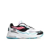 Scarpe Saucony Uomo 3D Grid Hurricane Bianco/Nero/Rosa Mis.37,5 S70646-4-37,5