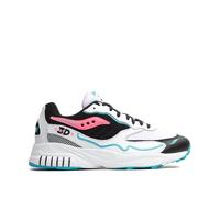 Scarpe Saucony Uomo 3D Grid Hurricane Bianco/Nero/Rosa Mis.40,5 S70646-4-40,5