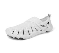 Scarpe Scoglio Donna Mare Acqua Barefoot Asciugatura Rapida Antiscivolo Scarpette Spiaggia Chiusura Strappo Traspirante Nuoto Immersione Piscina Sport Leggere Calzari Estate Acquagym (05,37)