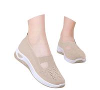 Scarpe Senza Lacci Donna in Mesh con Supporto per Arco Scarpe da Passeggio Antiscivolo Comode Leggero Sneakers Donna Tennis Estive Scarpe da Ginnastica Running Camminare Scarpe da Corsa