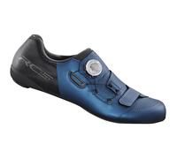 Coppia di scarpe da strada shimano rc502 blu