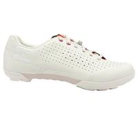 Sidi Polvere Gravel Shoes Bianco EU 45 Ice White Dark Red