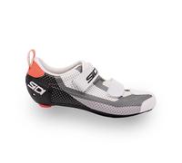 Scarpe SIDI T-5 Air Nero Bianco Corallo, Taglia 48 - EUR