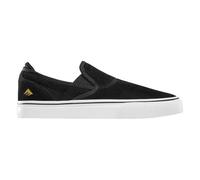 Scarpe skate emerica em wino g6 slip on nero/bianco/oro Emerica