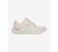 Skechers, Arch Fit 2.0 Big League Donna, Finiture Color Lavanda Malva A Rete Naturale, 36.5 EU