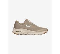 Skechers Arch Fit, Scarpe da Ginnastica Uomo, Taupe Textile Synthetic Trim, 40 EU