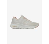 Scarpe Skechers Arch Fit bianco rosa donna - 38