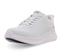 Skechers Bobs Moda Flex Sneakers da Uomo, Maglia Grigio Chiaro, 40