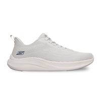 Skechers Bobs Moda Flex Sneaker da Uomo, Maglia Grigio Chiaro, 43 EU