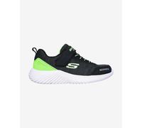 Skechers Bambino Bounder - Dripper Drop Sneaker in Nero/Lime, Taglia 27.5