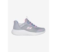 Skechers Bounder Simple Cute, Scarpe da Ginnastica, Grey, 32 EU