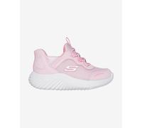 Skechers Slip-ins: Bounder - Simple Cute Sneaker in Rosa Chiaro, Taglia 23, Lavabile in lavatrice