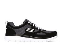SCARPE SKECHERS BURNS- AGOURA TG 46 COD 52635-BKW - 9M [US 12 UK 11 CM 30] Nero