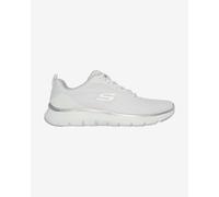Scarpe Skechers Flex Appeal 5.0 - Uptake bianco grigio donna - 37