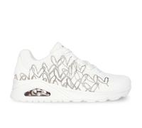 Skechers Uno Golden Heart, Scarpe da Ginnastica Donna, Bianco, 38 EU
