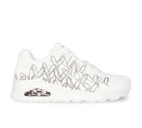 Skechers Uno Golden Heart, Scarpe da Ginnastica Donna, Bianco, 39 EU