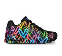 SCARPE SKECHERS JGOLDCROWN: UNO - HIGHLIGHT LOVE TG 38 COD 177981-BKMT - 9W [US 8 UK 5 CM 25] Nero